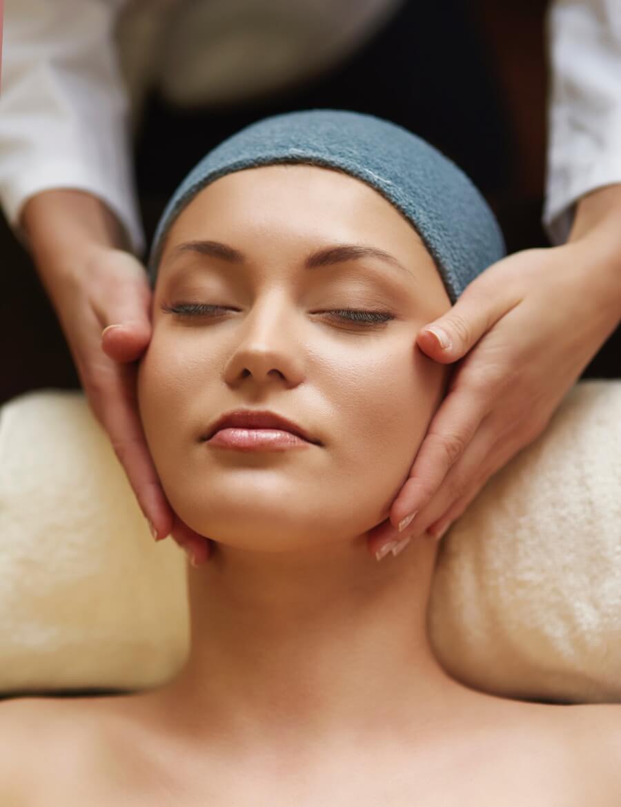 Lymphatic Face Massage